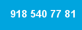 918 540 77 81 918 540 77 81